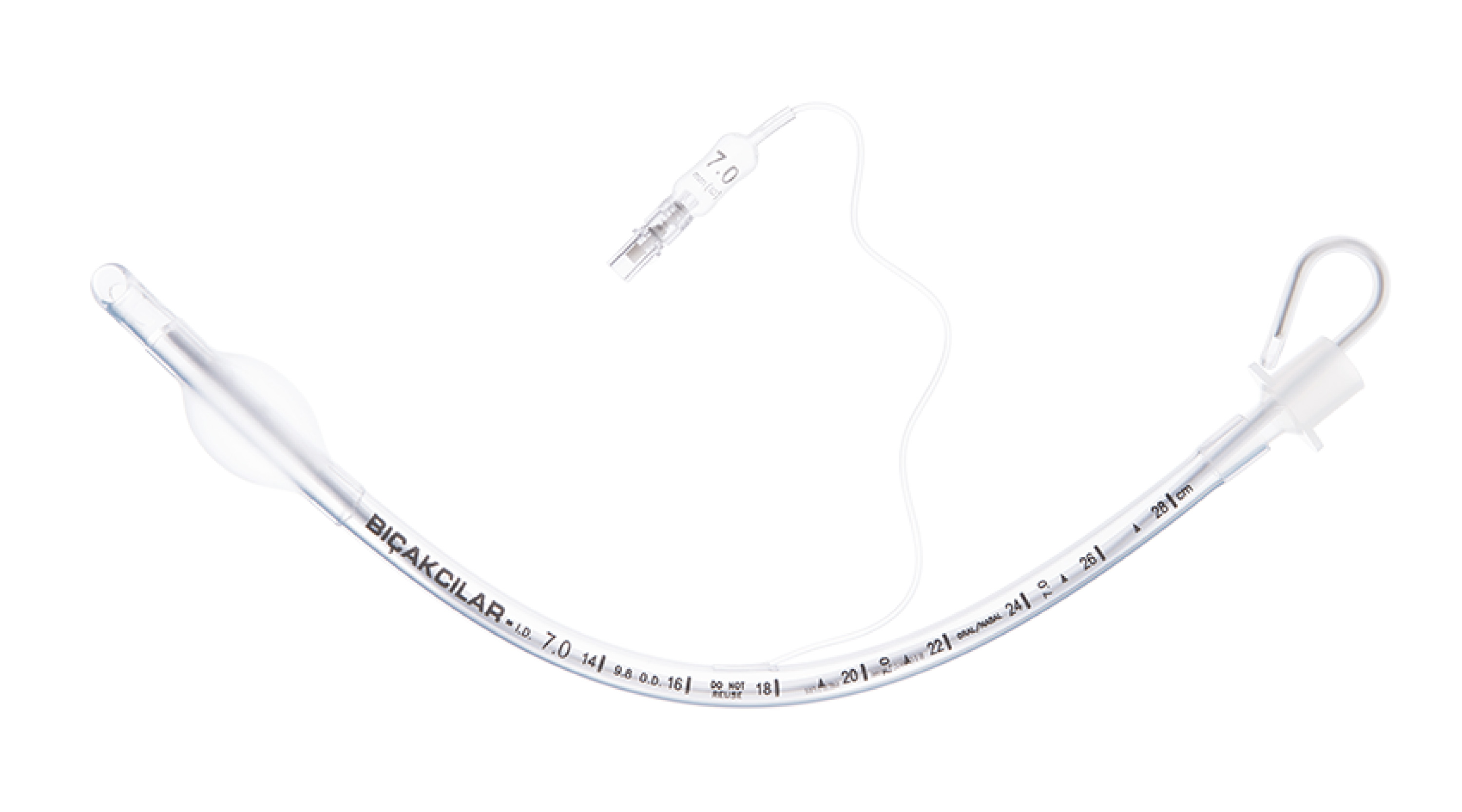 TRACHEAL TUBE W/ STYLET - CUFFED