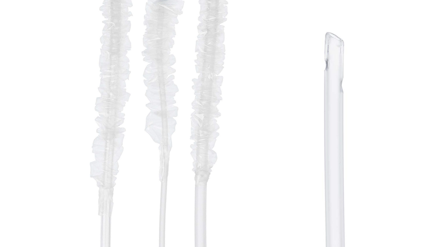 SUCTION CATHETER - W/ SLEEVE, BEVELED TIP